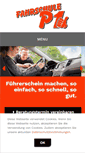 Mobile Screenshot of fahrschule-p1.de